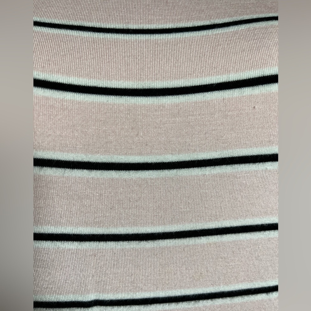 Lane Bryant Women’s Pink, Black and White Striped Maxi Dress - Picture 7 of 10
